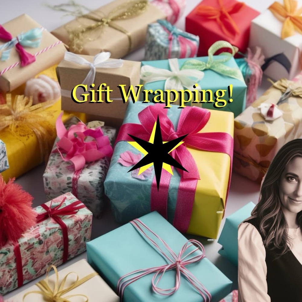 Gift Wrap Bundle Add-On to Purchase 
Custom & Convenient Professional Wrapping